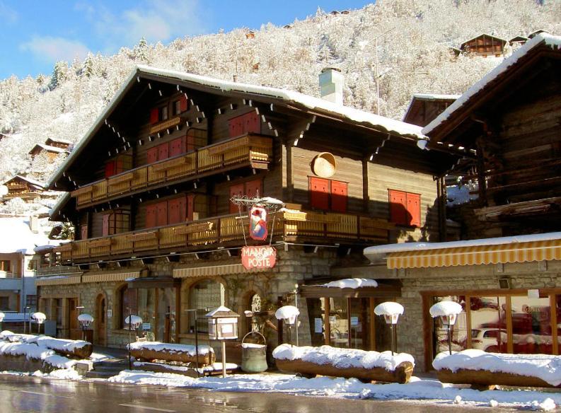 Hotel Au Manoir D'Anniviers Vissoie Zewnętrze zdjęcie